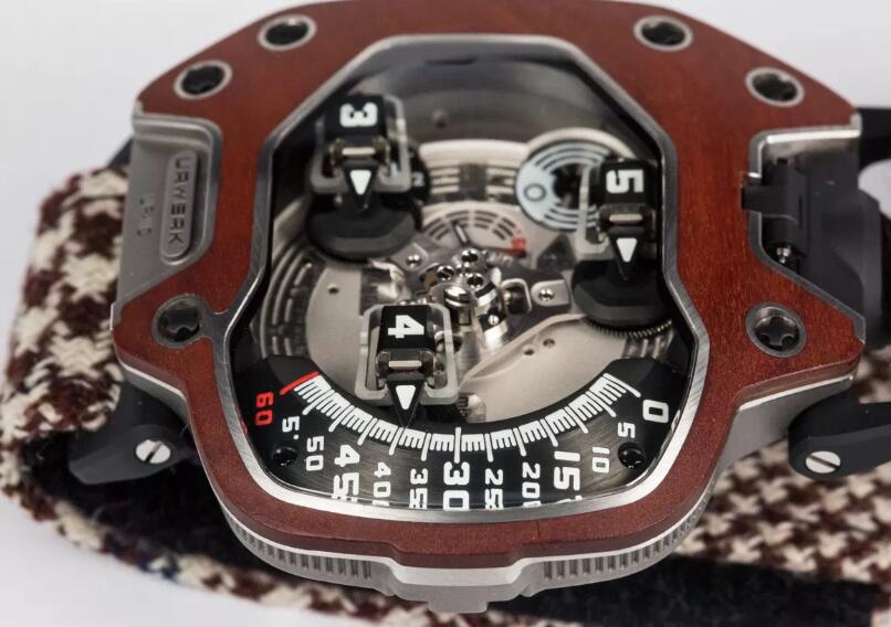 Urwerk Watch Replica 110 collection UR-110 EASTWOOD RED EBONY